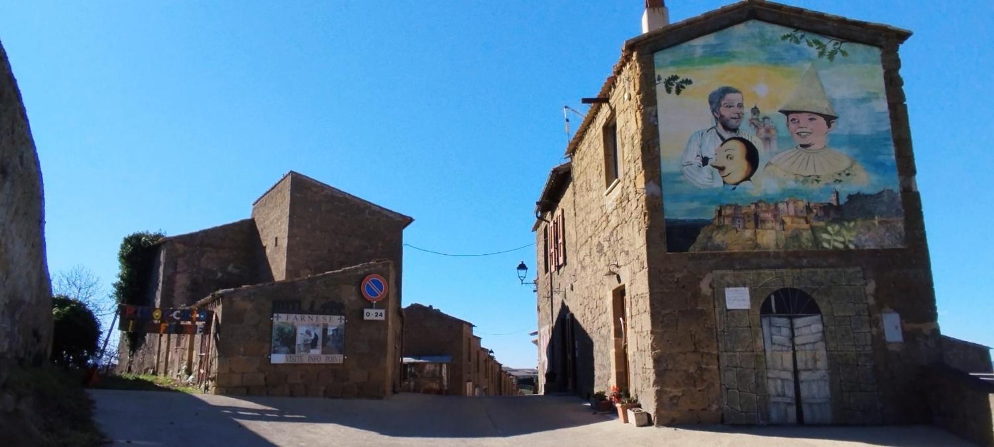 La Chascona Di Farnese Casa Di Tufo Nel Borgo Appartement Buitenkant foto