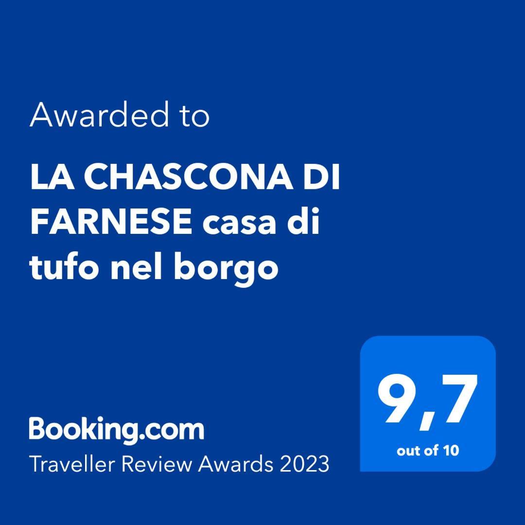 La Chascona Di Farnese Casa Di Tufo Nel Borgo Appartement Buitenkant foto